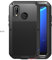 LOVE MEI per Huawei P20 Lite Custodia, Antiurto Impermeabile Polvere/Sporcizia/Neve Prova in Alluminio Metallo Cover con Vetro Temperato per Huawei P20 Lite 5.84 Pollici (Nero)
