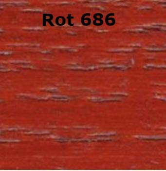 JOTUN TREBITT Holz-Lasur | Wertterschutz-Lasur | Holzschutz-Lasur | Premium-Qualität extrem lange Renovierungsintervalle |0,75 Liter ROT 686