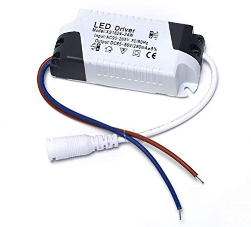 LED Driver 18-24W, alimentatore trasformatore connettore DC, AC 85-265 V, per plafoniera LED