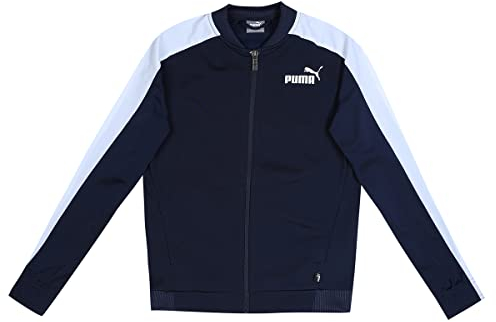 PUMA Jungen Baseball Poly Suit C Trainingsanzug, Peacoat, 128