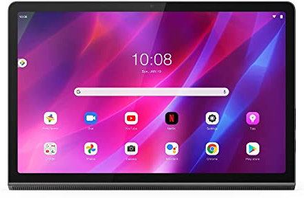 Lenovo Yoga Tab 11 11 Inch 2K Tablet (MediaTek Helio G90T, Octa-Core 2.05GHz, 4GB RAM, 128GB SSD, Android 11) - Storm Grey