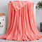 Couverture Douillette en Flanelle Super Douce et Chaude - Plaid Polaire en Peluche pour Canapé, Lit ou Salon - Jeté Vieux Rose 200 x