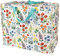 LS-LebenStil XXL Jumbo Bag Wild Flowers 55x48x28cm Recycled Allzweck-Tasche Riesentasche Shopper
