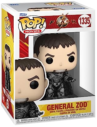 Funko POP! Movies: DC - the Flash - General Zod - DC Comics - Collectable Vinyl Figure - Gift Idea - Official Merchandise - Toys for Kids & Adults - Comic Books Fans - Model Figure for Collectors