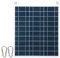 DEWIN Chargeur Solaire Pliable,30W Panneau Solaire Portable Double USB Petit Panneau Solaire pour Camping Randonnée