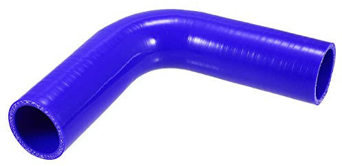 A ABSOPRO Universale 40mm 1.57 Accoppiatore Auto ID 90 Gradi Silicone Tubo Flessibile Blu