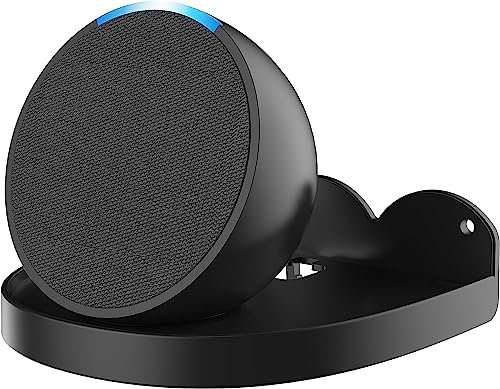 ZahoTse for Amazon Echo Pop Supporto da parete Amazon Echo Pop Supporto da parete, accessorio per altoparlante Amazon Echo Pop (1 pezzo, nero) JT01