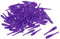 PATIKIL Plastik Dartspitzen 30 Pack 2BA Gewinde Weich Dart Spitzen Ersatz Plastik Spitze Weich Spitze Dart Zubehör Lila