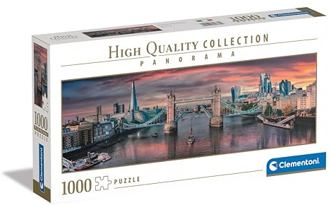 Clementoni 1000 EL. Panorama HQ Across The River Thames [Puzzle]