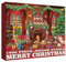 Christmas Room Puzzles for Adults 1000 Pieces, Christmas Vacation Puzzle Fireplace Dog Christmas Tree Scene Jigsaw Puzzle, Funny Winter Holiday Xmas Nutcracker Puzzles