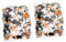 STOBOK Elegante Halloween-Pailletten-Party-vorräte 2er-Pack PVC Spinne Kürbis Geister- Einfach Zu Verwendender Laden