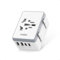 TESSAN Universal Travel Adapter with 2 USB C and 2 USB A, International Travel Plug UK to World, Worldwide Essentials Plug Adaptor for Multi Countries EU, USA, UK, AUS, Japan, Thailand, Vietnam
