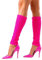 Stulpen pink Strümpfe Neon - 80er 90er Outfit Fasching & Karneval - Accessoire Kostüm zu Retro neon