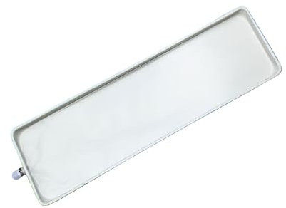 NJDQFA Bandeja Aire Acondicionado Mit Accesorios,Deposito Agua Aire Acondicionado Acero Inoxidable,Deflector Aire Acondicionado,81 * 24cm/31.9 * 9.4in