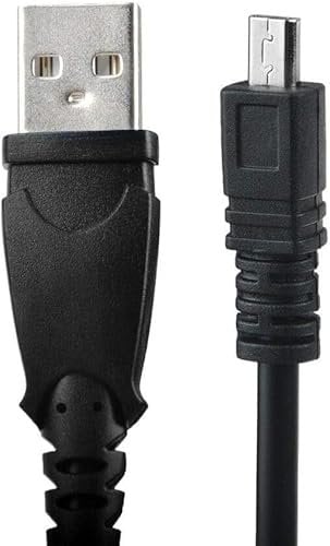 Nlinlin Black 3ft USB Data Charger Cable for Nikon Coolpix S2600 S2500 S3000 S3200 S4300 S6100,USB Cables