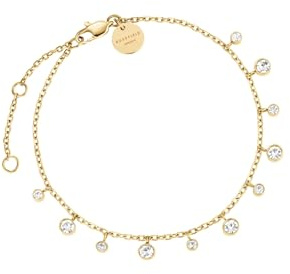 Rosefield Bestsellers Evolution Damen 14K Vergoldet Armband Hängend Kristall JBDCG-J1022