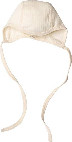 Cosilana, Baby Häubchen/Mütze, 45% KBA Baumwolle, 35% kbT Wolle, 20% Seide (38/44, Natur)