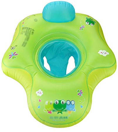Anillo De La Natación Conjunto De Bebé Asiento De Natación para Niños Interior para Exteriores Apto para 3 Meses - 6 Años Piscinas y Juegos acuáticos HUYP (Color : Green, Size : L)