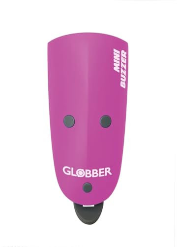 Globber LED Lamp + Horn Mini Buzzer 530-110 De1 Accessoires pour Guidon Sport, Multicolore, Taille Unique