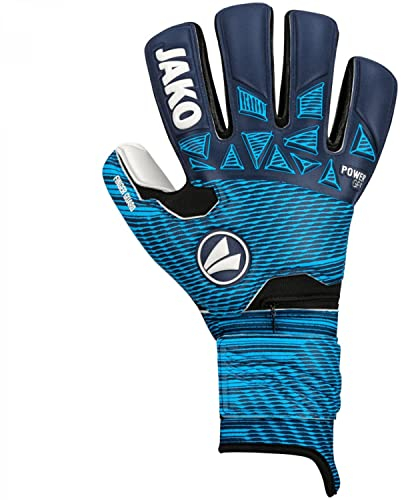 JAKO Unisex Torwart-Handschuh Performance WRC Protection, Navy, 8