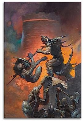 VZRSQZK Death Dealer V Poster Poster Dekorative Malerei Leinwand Wandposter und Kunstdruck Modern Familie Schlafzimmer Dekor Poster 60 x 90 cm