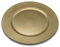 Sini BAJO PLATO DECORATIVO DE 33CM COLOR ORO