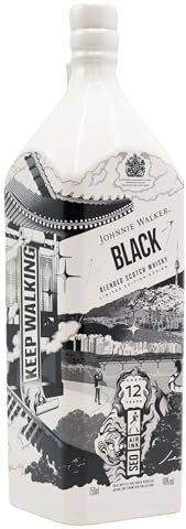 Johnnie Walker - Black Label - Air-Ink Seoul Edition - 12 year old Whisky 75cl 40% ABV