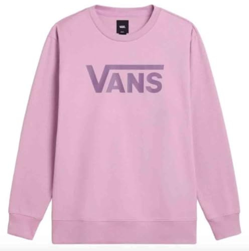 Vans Drop V Logo BFF Crew-b Maglia di Tuta, Viola, XS Donna