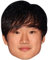 Yuki Tsunoda (Brown Hair) Maske aus Karton