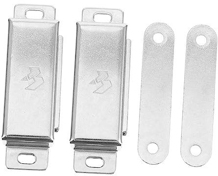 OSALADI 6stücke Edelstahl Magnetische Türfalle Für Schränke Robuste Und Wasserdichte Türschließer Für Möbel Und Haushaltsanwendungen Installieren