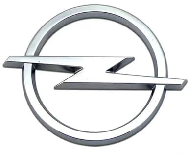 MKNHCGSZ Auto Logo Abzeichen für Opel Corsa D 2006-2014,Auto-embleme Heckklappe Kofferraum Aufkleber Sticker Fahrzeug Front Kühlergrill Lenkrad Logo