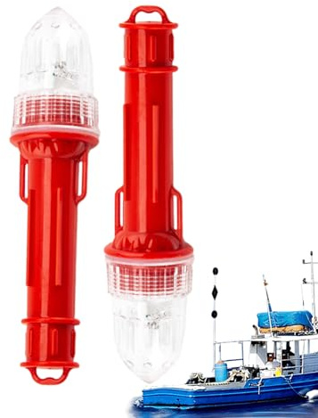 Genérico Bengalas de Seguridad Náutica | Luz De Seguridad Náutica - Iluminación Resistentes a Impactos para Río, Kayak, Balsas, Lago y