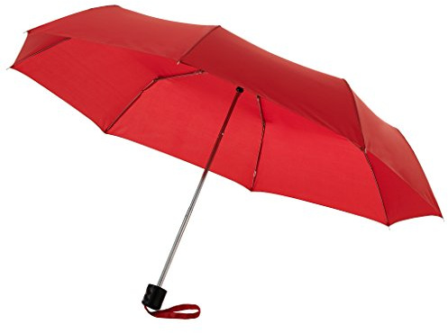 Bullet 21.5in Ida 3-Section Umbrella (24 x 97 cm) (Red)
