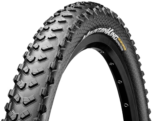 CONTINENTAL Mountain King ShieldWall Bicycle Tire, Unisex-Adult, Black, 26, 26 x 2.30