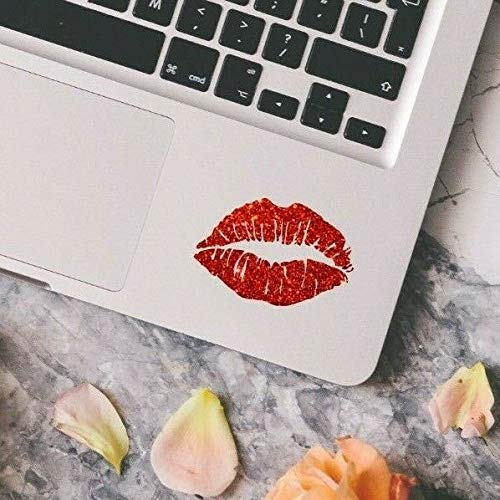 myrockshirt Kussmund Kissing Lips Lippen Aufkleber,Sticker,Decal,Autoaufkleber,UV&Waschanlagenfest,Profi-Qualität