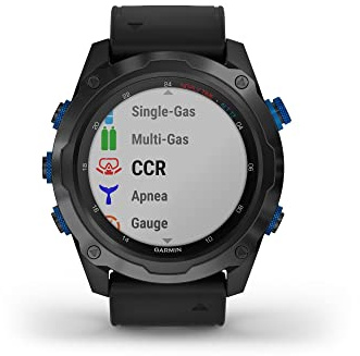 Garmin Descent Mk2i, Watch-Style Dive Computer with Air Integration, Multisport Training/Smart Features, Titanium with Black Band