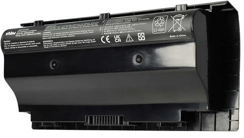 vhbw Akku kompatibel mit Asus G75VX-T4033H, G75VX-T4020H, G75VX-T4014H, G75VX-RH71, G75VX-QH72-CB Notebook (4400 mAh, 14,8 V, Li-Ion)