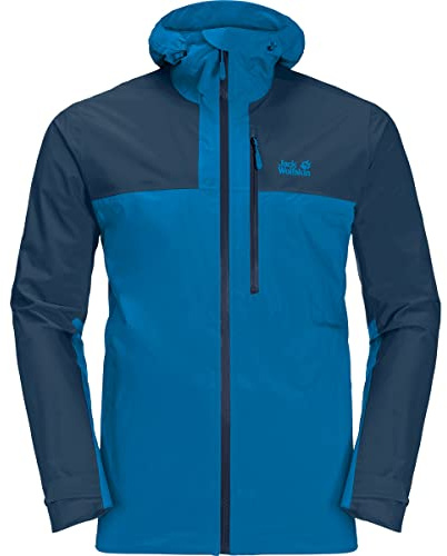 Jack Wolfskin Herren Go Hike Jacke, Blue Pacific, M