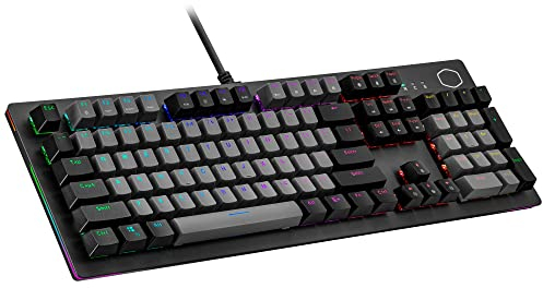 Cooler Master CK352 Gaming-Tastatur in voller Größe, rote Schalter, ES-Layout, QWERTY