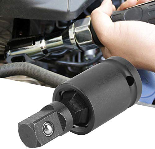 Junta Cardán Junta de Impacto Giratoria Unidad de Reparación, Juego de Adaptadores de Enchufe de Impacto, Automática Llave de Vaso de Junta de Cromo Llave de Impacto Adaptadores(1/4 Zoll)