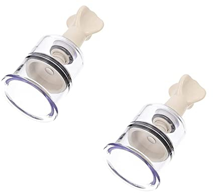 Set di 2 coppettazioni, dispositivo di aspirazione a vuoto per rilassamento sollievo dal dolore 3 cm