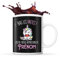 Planetee Tasse Prénom personnalisable Licorne bas les pattes | Mug café ou thé idée cadeau personnalisé drôle et original pour collègue de travail famille et amis