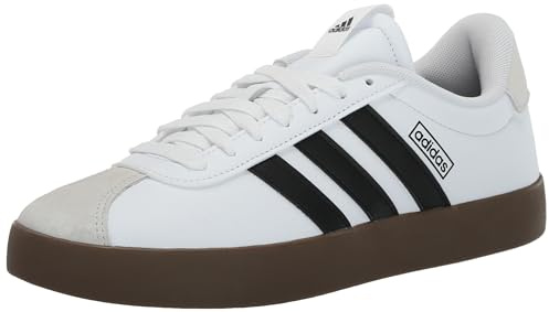adidas Women's VL Court 3.0 Sneaker White/Black/Grey