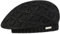 Seeberger Annelie Strickbaske Baskenmütze Wintermütze Damenmütze Baske (One Size - schwarz)
