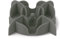 Zolux - Support Anti glouton M ø 17.5 cm Silicone Gris pour Chien