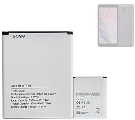 HIGHAKKU Replacement Battery WT140 Compatible with No-Kia C01 Plus TA-1396 Mobile Phone