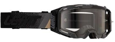 Leatt Unisex-Adult Brille Velocity 5.5 83 VLT SCHWARZ KLAR X, Black, ONE Size