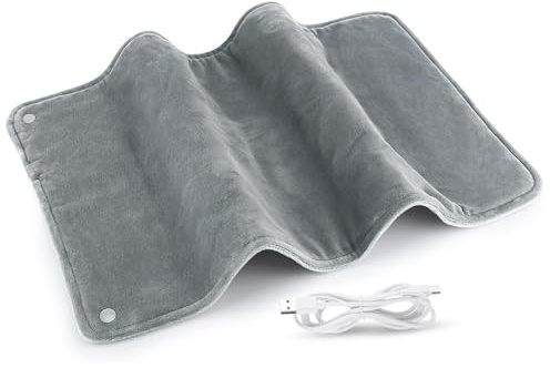 Riscaldatore elettrico USB – Riscaldatore elettrico | Veloce 50 ° di riscaldamento costante con sensore di temperatura | Custodia riscaldante anti-surriscaldamento | Ideale per i viaggi |