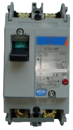 HQDRCY Disjoncteur pneumatique E50-NF 2P 40A FC