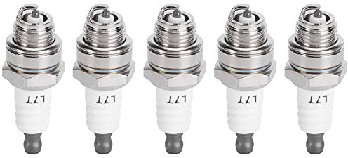 BPMR7A Zündkerze, RCJ6Y Zündkerze 5 Stück L7T Zündkerze L7T Zündkerzen Zündkerzen für BM6A BPMR7A RCJ6Y RCJ7Y WSR5F 33cc-49cc Trimmergebläse
